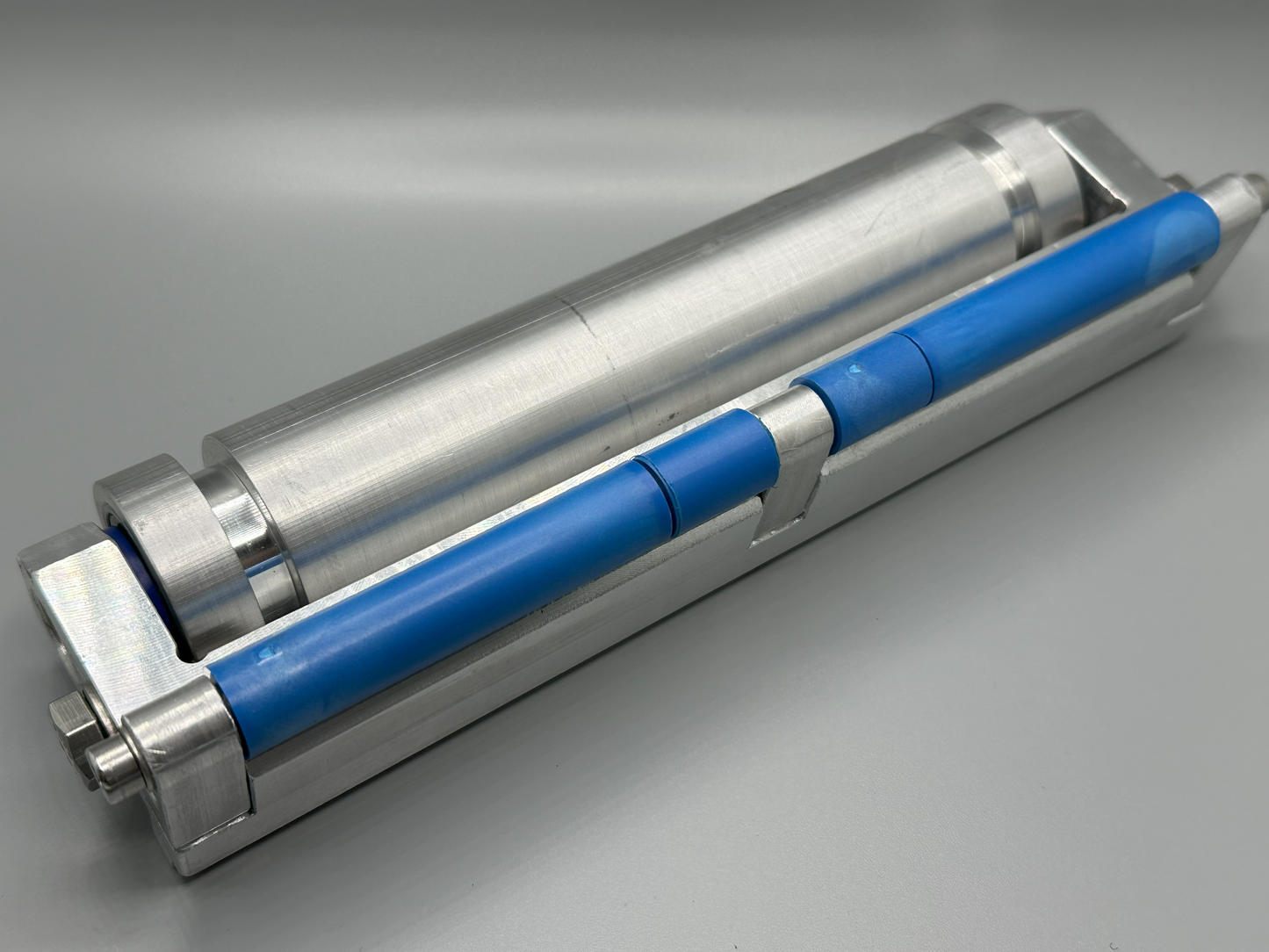 Infeed Knife Edge to Roller Conversion Assembly