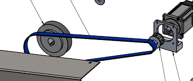Z198 Film Rewind Drive Belt