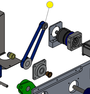 Z022 Film Feed Drive Pulley