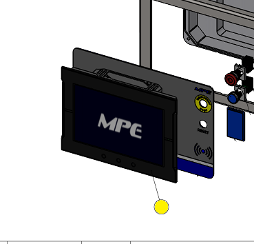 E389 HMI - Touchscreen - Programmed