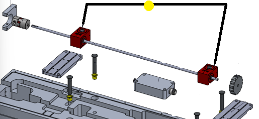 Z136 Top Tool Lock Gear Box