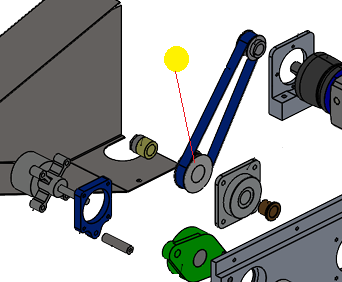 Z023 Film Feed Driven Pulley